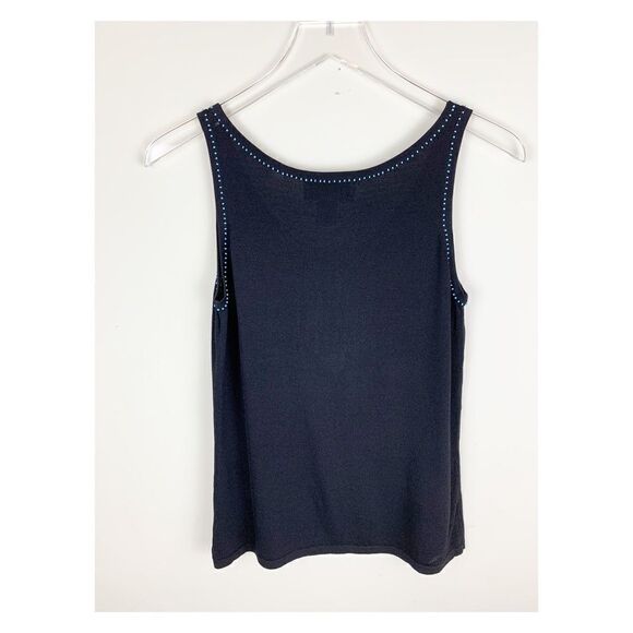 ‎Alfani Black and Blue Tank Top - Picture 6 of 6
